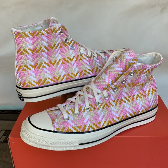 CONVERSE CHUCK 70 HI EGRET/MULTI/BLACK MEN’S - Picture 5 of 16